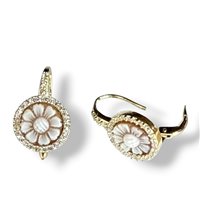 Earrings Mandile 1922 Woman Cammei  in Silver Conchiglia 2KK69519 - 2KK69519